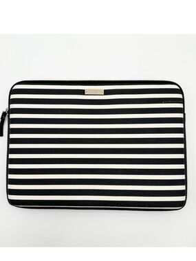 Kate Spade Striped Ipad/Chromebook Padded Sleeve